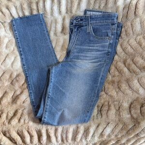 AG-ED Denim Light Wash Women's Skinny Jeans